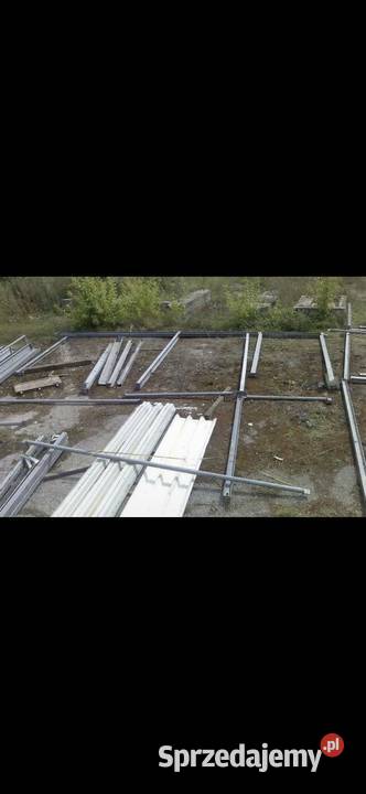 Hala stalowa konstruckja hali 286m2 wiata Magazynowanie Bydgoszcz