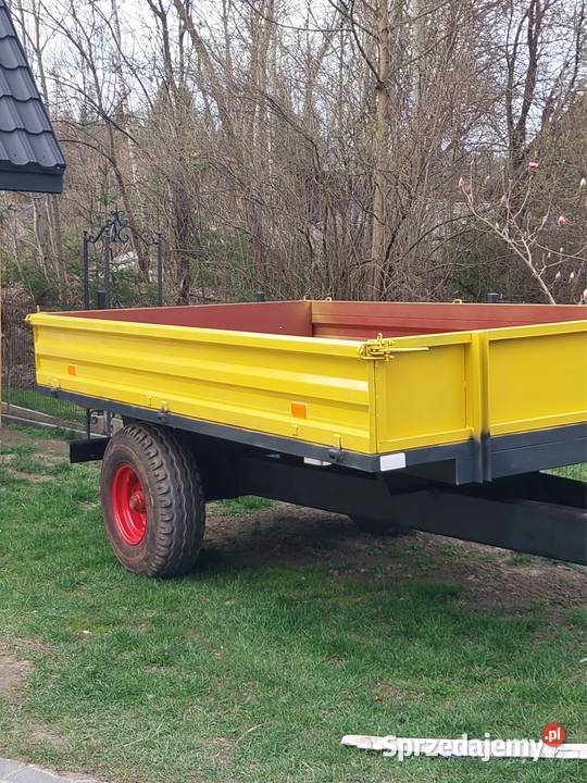 Przyczepa jednoosiowa fabryczna zarejestrowana Jordanów