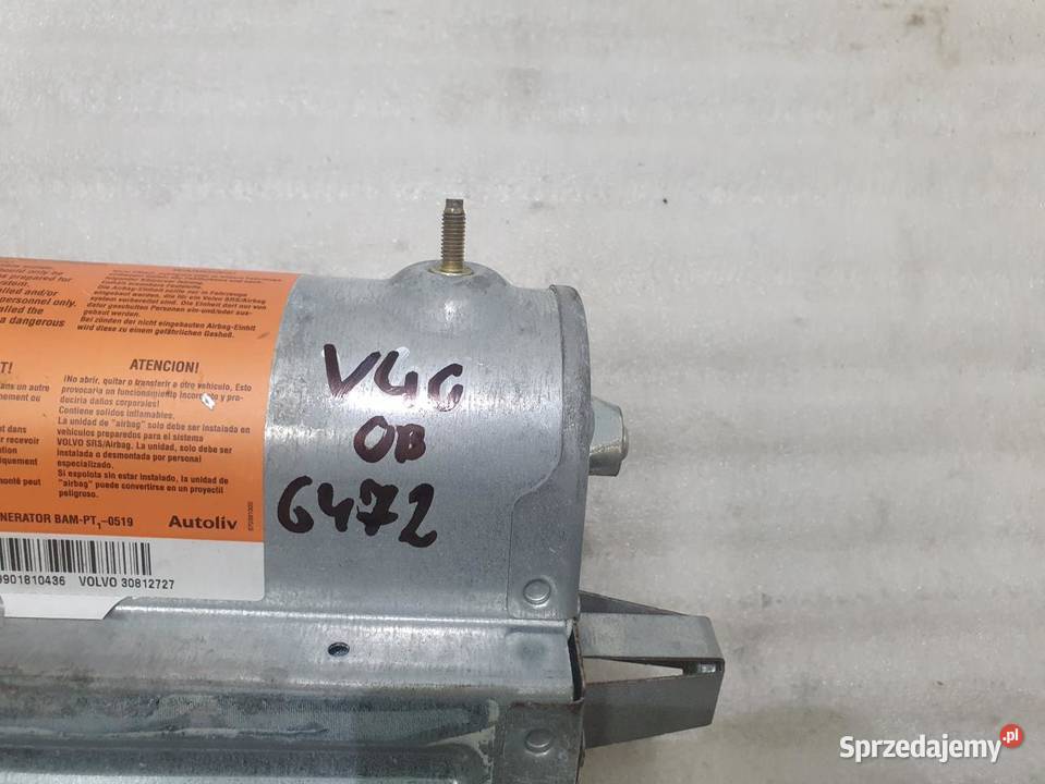 AIRBAG PODUSZKA PASAŻERA VOLVO V40 S40 30812727