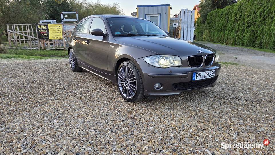 ładne BMW 120i 150 Serwisowane światła przeciwmgielne Wieszowa