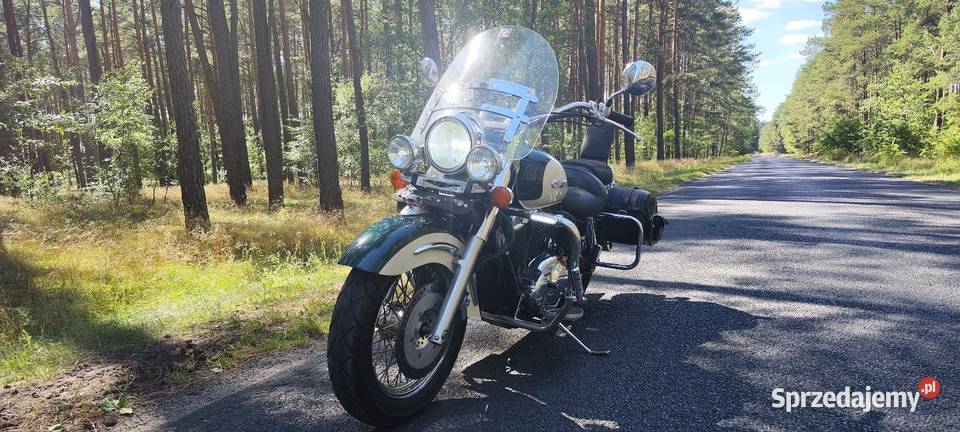 Piękna Honda Shadow 1100 garażowany Honda Motocykle, skutery, quady Czarnków