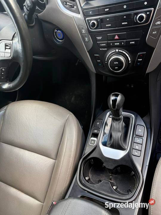 Hyundai Santa Fe III 22 2017 blue Premium 4x4 Konin sprzedam