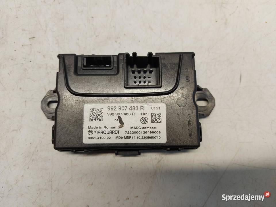 PORSCHE Taycan 4S 9J1 Moduł sterownik spojlera osobowe