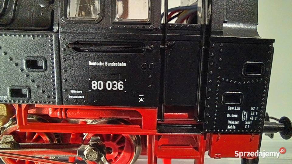 Parowóz Roco BR80 Niemce