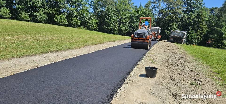 Rozściełacz do asfaltu demag df45 małopolskie Limanowa