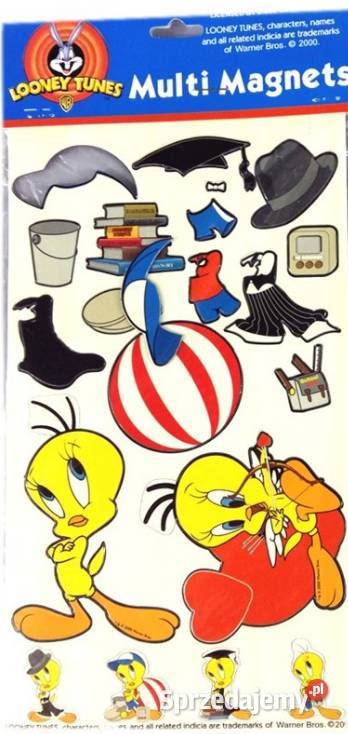 Magnesy Na Lodówkę Z Postaciami Tweety Ostrowy nad Okszą
