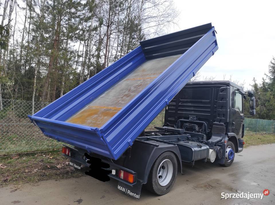 Man TGL 12 250 wywrotka trójstronna Meiller diesel Rzeszów