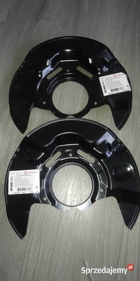 OSŁONA TARCZY HAMULCA TOYOTA COROLLA E12 PRZÓD Wilga