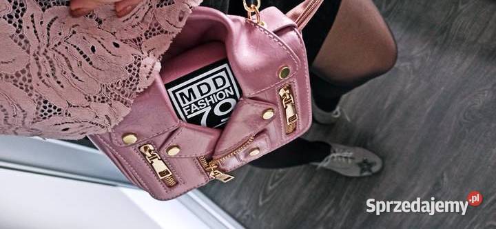 Różowa torebka skórzana kurtka TANIO Torby i torebki mazowieckie Warszawa sprzedam