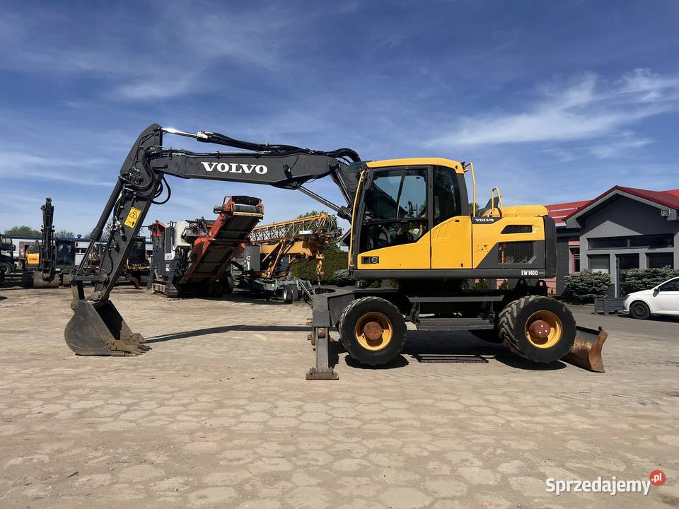 Koparka kołowa Volvo EW140D małopolskie Zator