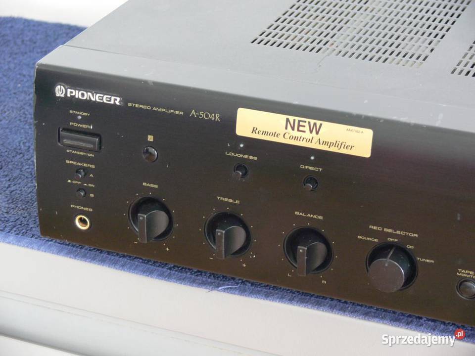 Wzmacniacz Pioneer A504R mocny 500 wat i sprawny Wzmacniacze i pokrewne Jasło