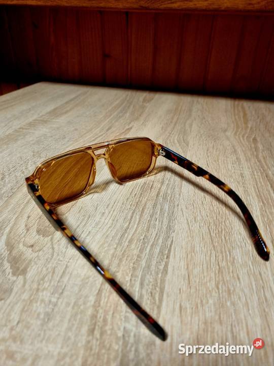 Piękne męskie okulary unisex nowość 2026 Filtr UV-400 kat. 3  Okulary Lublin