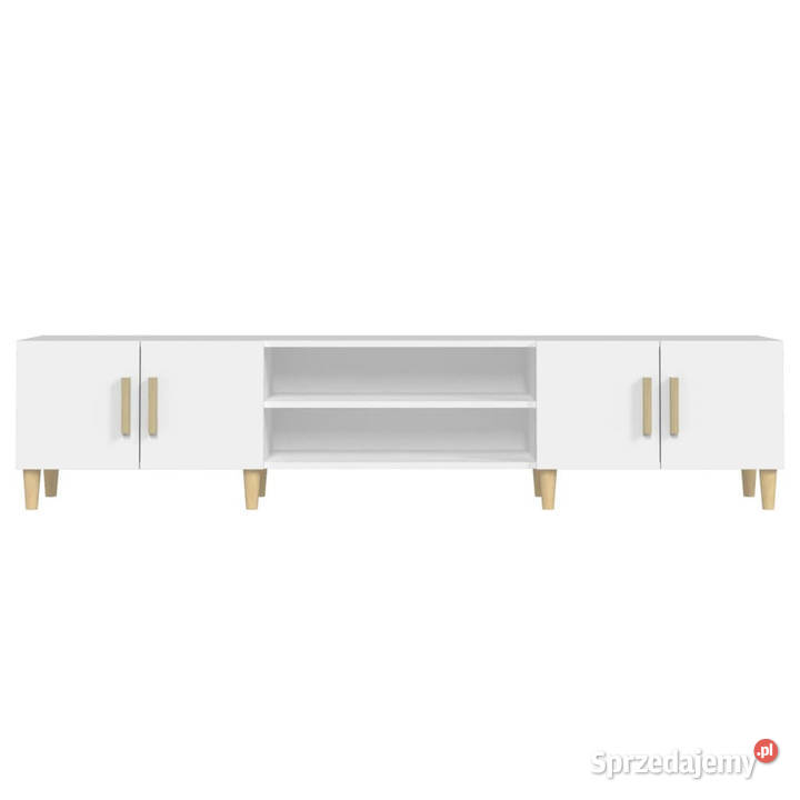 Szafka pod TV biała 180x315x40 materiał Warszawa