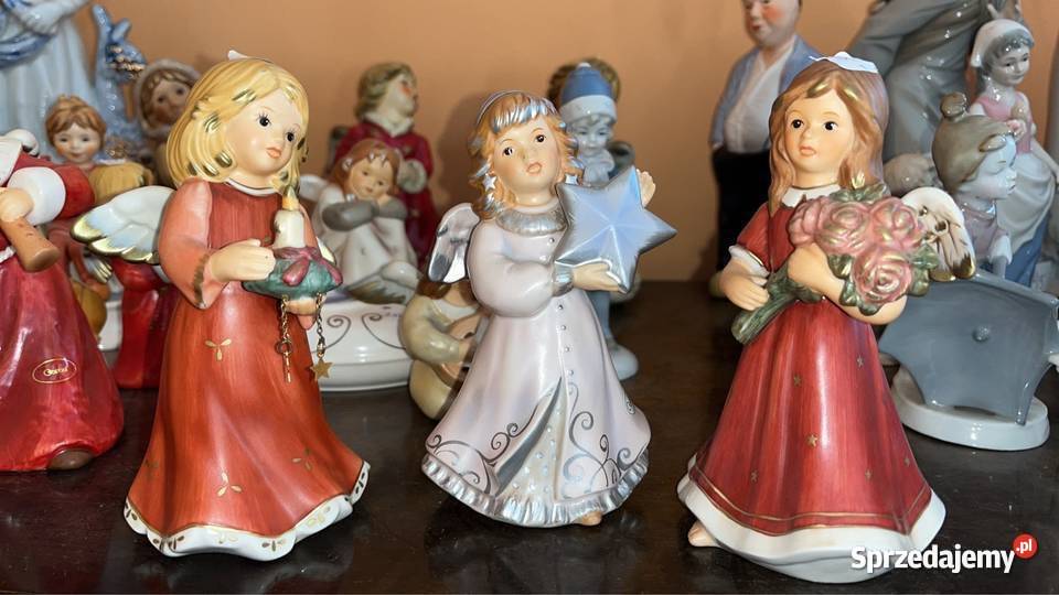 Figurka Goebel Aniołek z gwiazdą Annual Angel Z Gdańsk