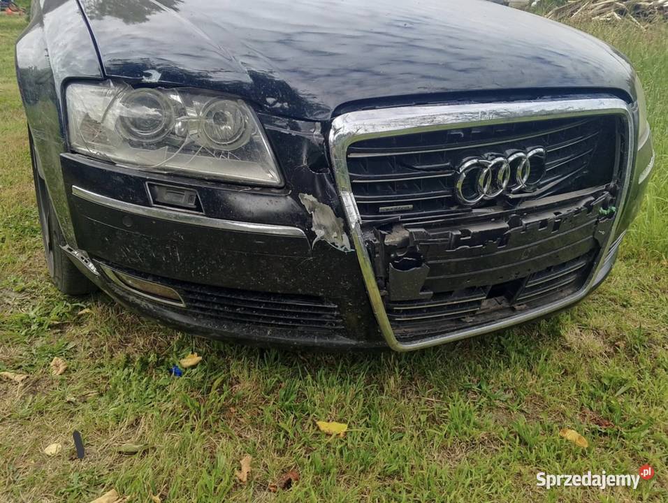 Audi A8 D3 30 TDI quattro Delikatnie uszkodzone Grabów nad Prosną