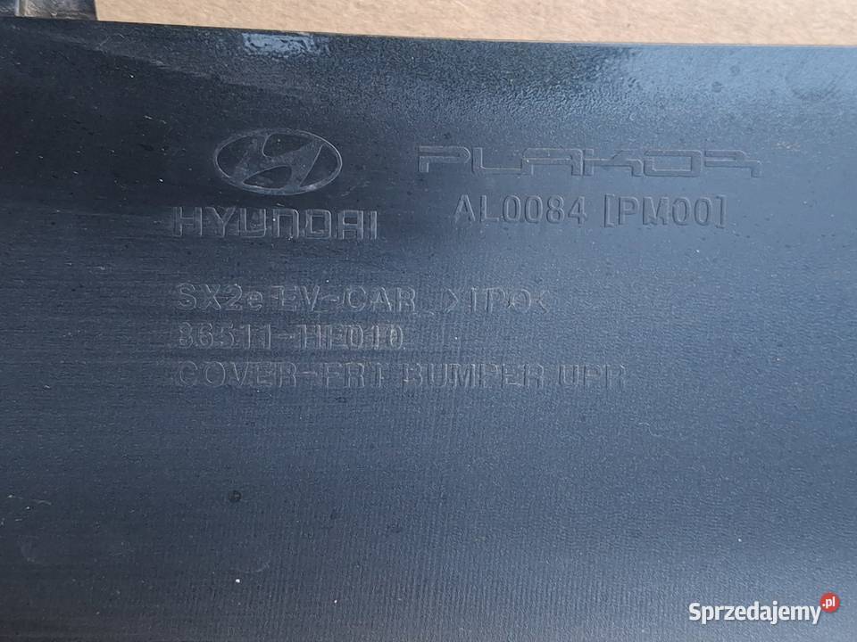 HYUNDAI KONA EV II ELEKTRYK ZDERZAK PRZÓD osobowe Bieleń