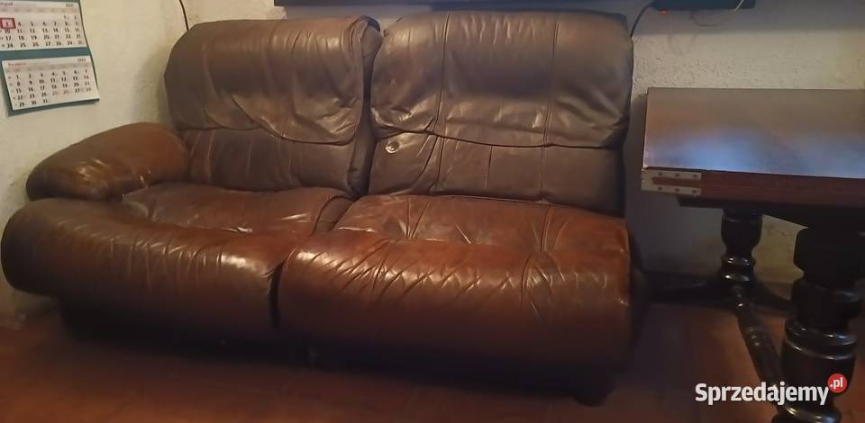 Kanapa skórzana narożna Narożnik skórzany 600