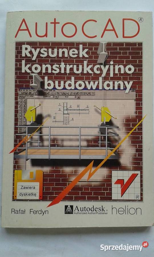 Autocad rysunek konstrukcyjno budowlany Rafał Książki i Podręczniki