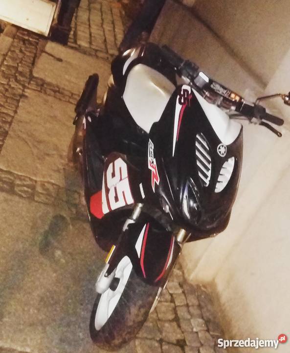 Rama z papierami Yamaha Aerox długie opłaty 2005 Wilkowyja