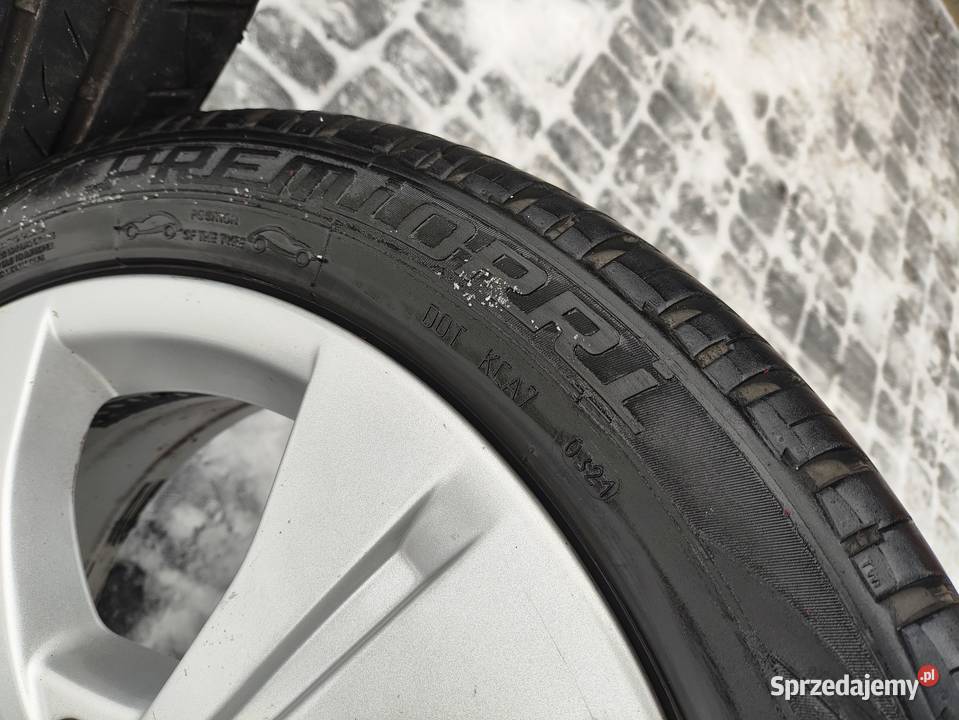 Koła alufelgi opony letnie Renault 20550R17 śląskie Niegowonice sprzedam