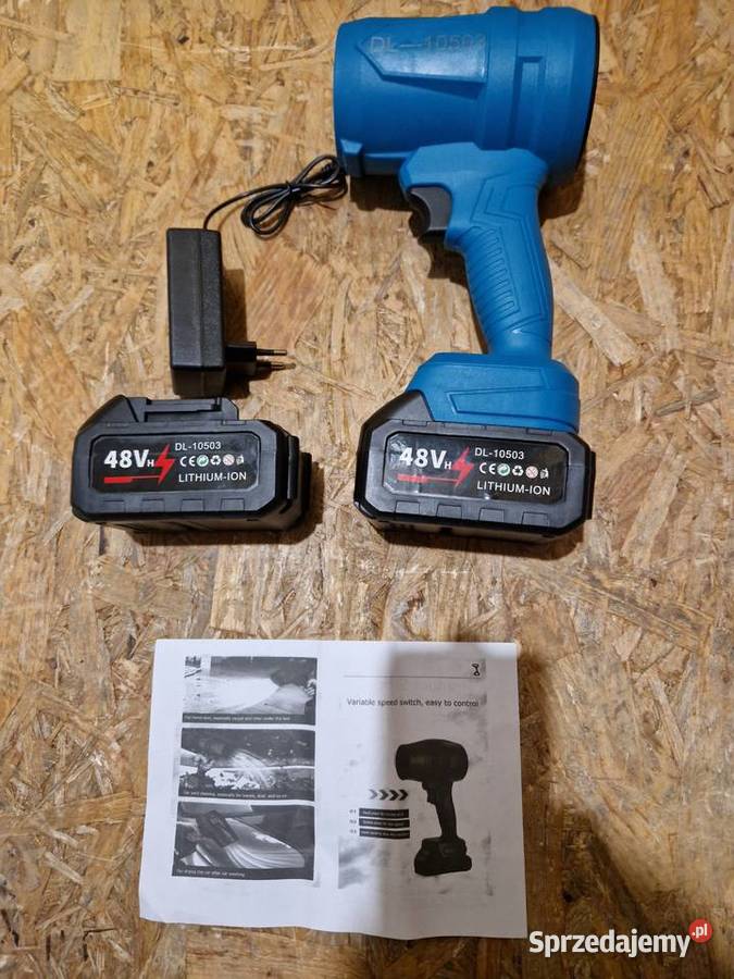 DMUCHAWA POWIETRZA AKUMULATOROWA 2X BATERIA Dmuchawy Głogowa