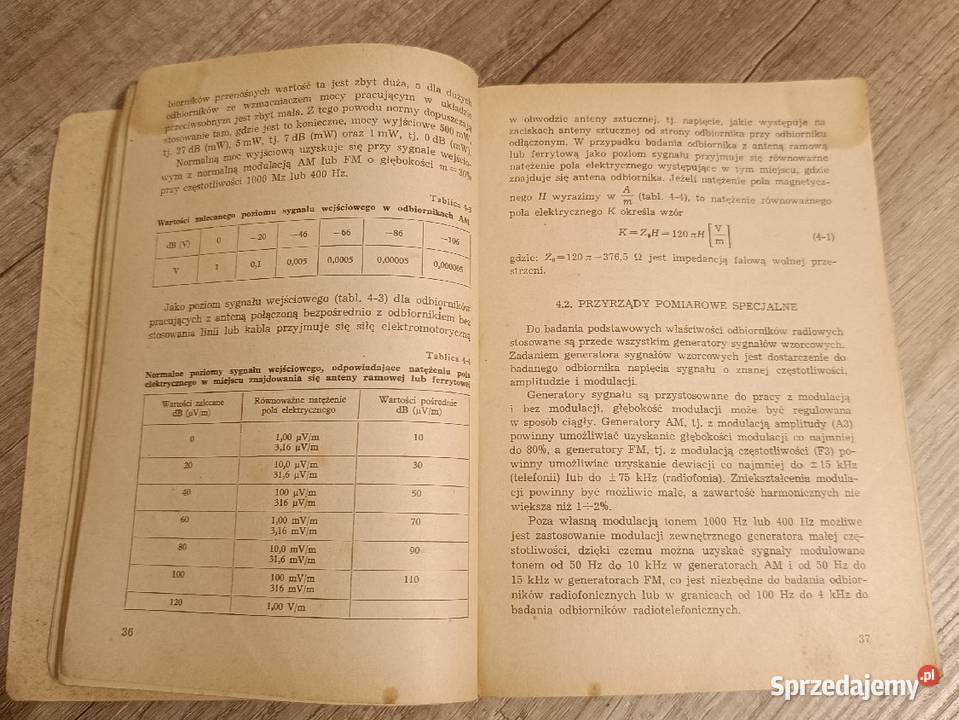 Książka Miernictwo Radiowe i Telewizyjne A Rode Rzeszów