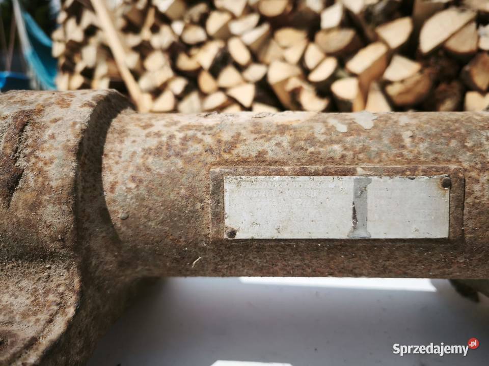 Wał piły tarczowej wałek krajzegi PRL Siemianówka