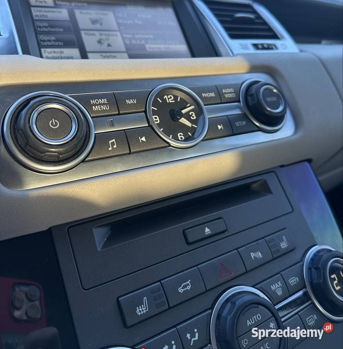 Land Rover Range Rover Sport skórzana tapicerka Warszawa