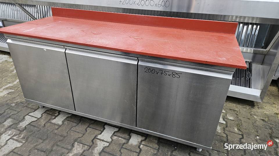 Stół roboczymasarski 200x75x85 3 duże szuflady Krotoszyn sprzedam