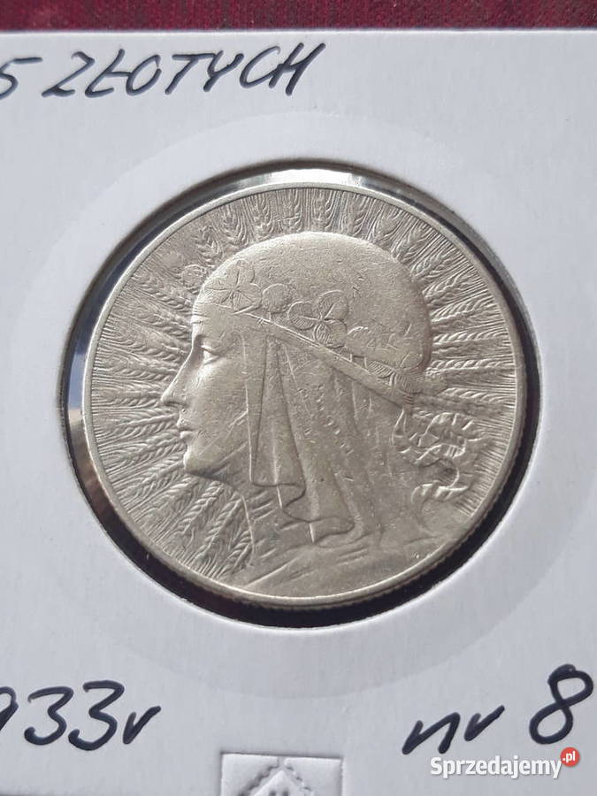 5 Głowa kobiety 1933 r 8 ładna wielkopolskie