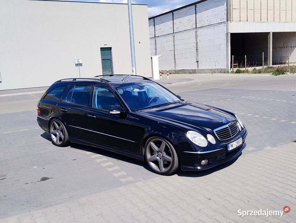 MercedesBenz E500T AMG bezwypadkowy 4996cm3 Międzychód
