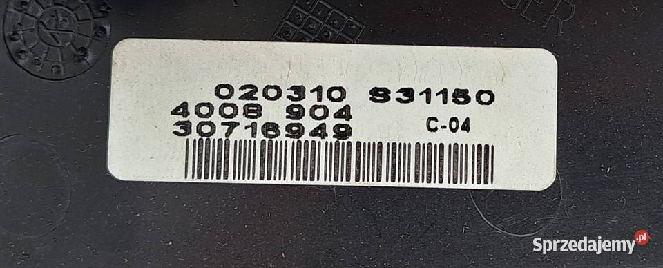 LUSTERKO WSTECZNE PRAWE VOLVO C30 20072013 Motoryzacja dolnośląskie Mielęcin