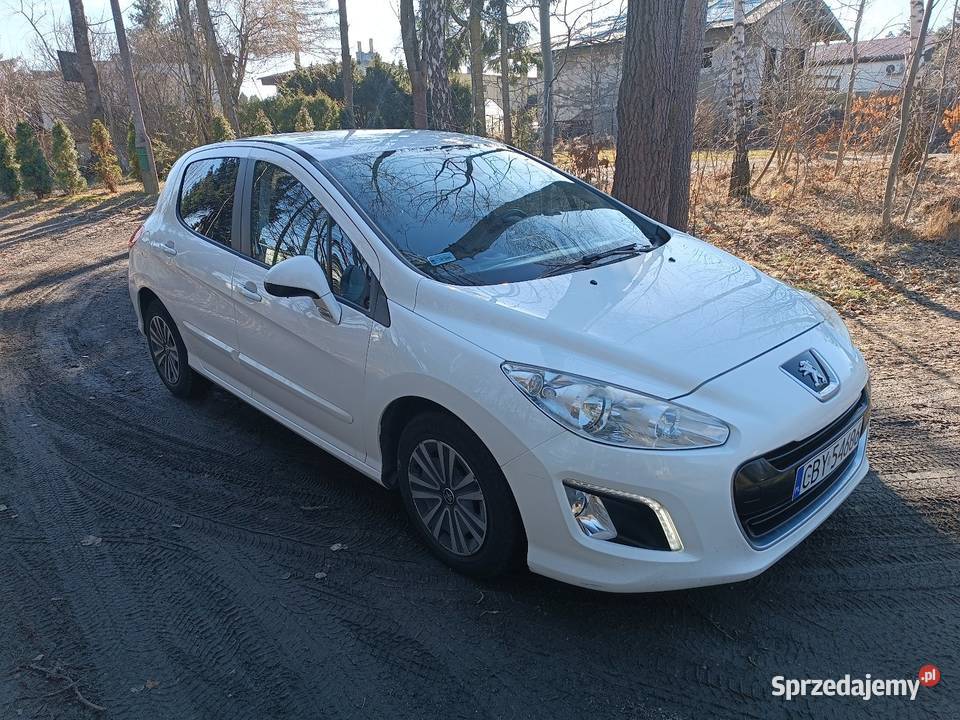 Peugeot 308 lift kurtyny powietrzne