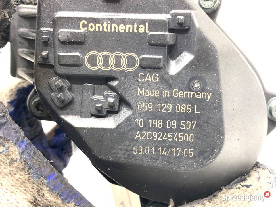 NASTAWNIK KLAP KOLEKTORA VW PHAETON 059129086L podkarpackie