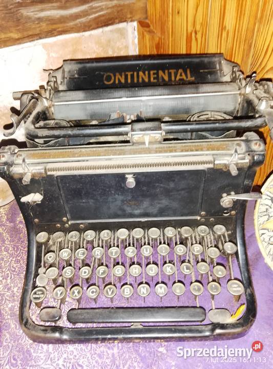 Maszyna do pisania i 2 kałamarze Gniewoszyce sprzedam