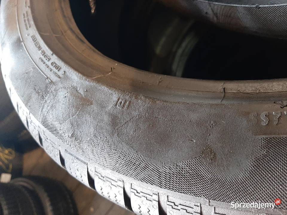 2x Opona UŻYWANA ZIMOWA 20550R17 CONTINENTA 150 podlaskie Zaścianki sprzedam
