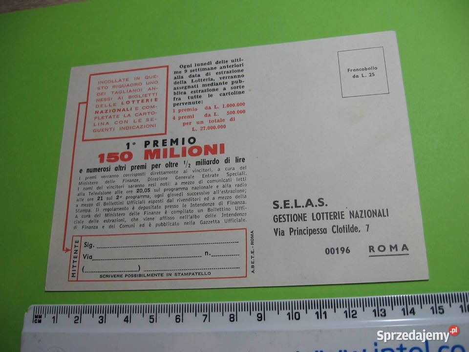 Fiat 124 Special Loteria stara pocztówka podkarpackie Przemyśl sprzedam