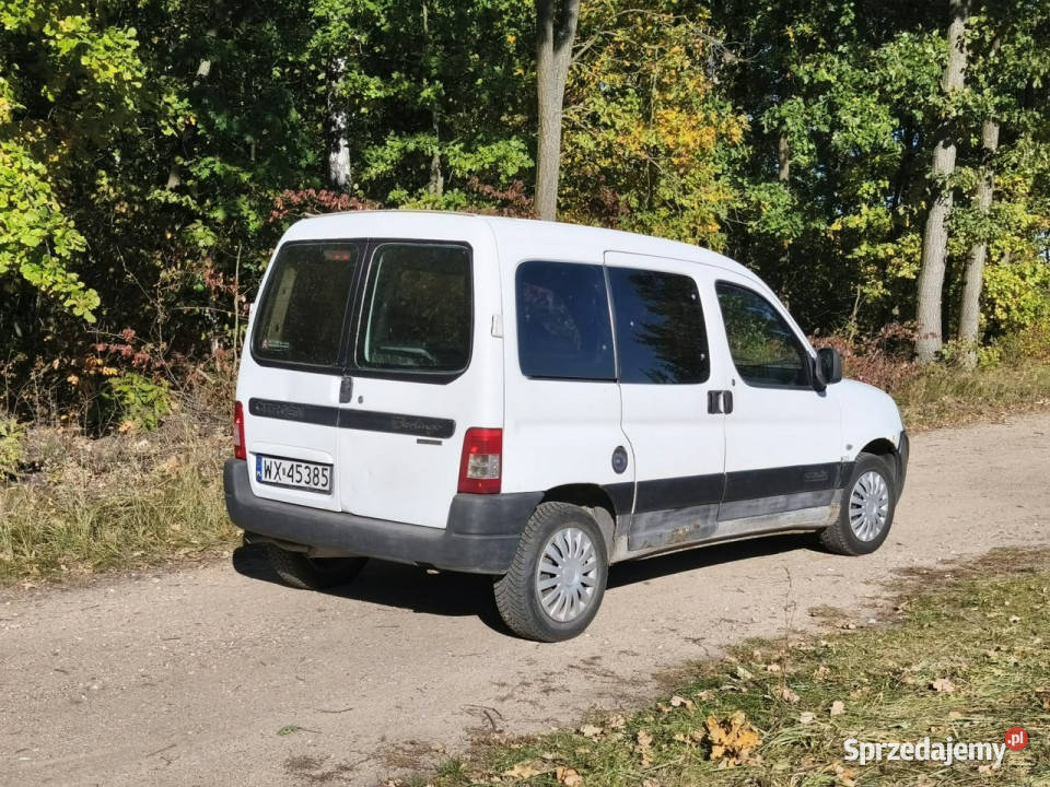 Citroen Berlingo 2007r 14 Benzyna 5 Osób Tanio Warszawa sprzedam