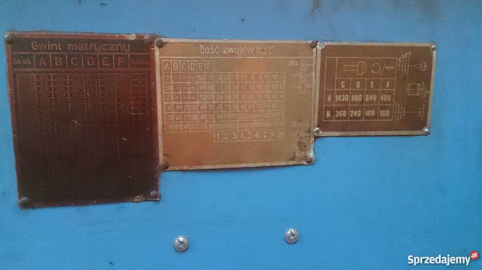 Tokarka TSA 16 Sprawna dużo osprzętu Produkcja Kostrzyn