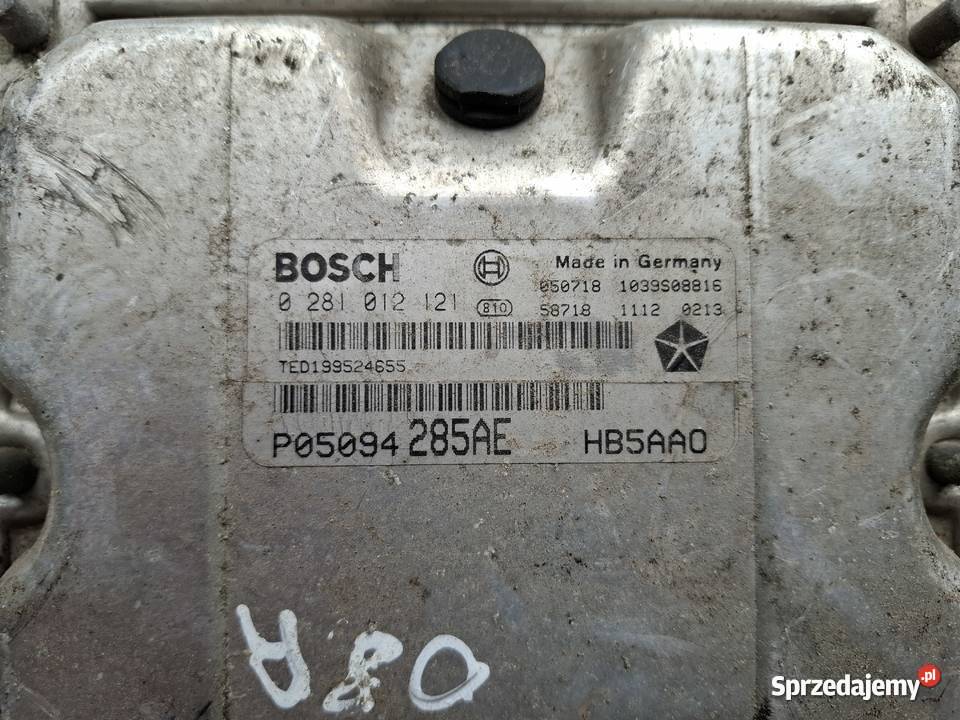 Sterownik Komputer Silnika Chrysler Voyager osobowe Wisznice
