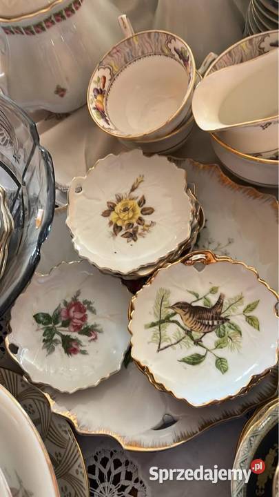 Talerzyk z dziurką Listek Konfiturówka Również Porcelana i szkło Gdańsk