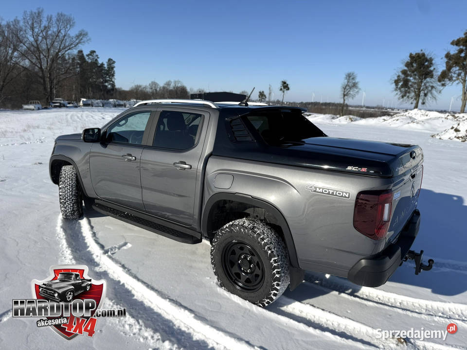 Pokrywa Klapa zabudowa Paki Spoiler Sport cover osobowe Pasłęk