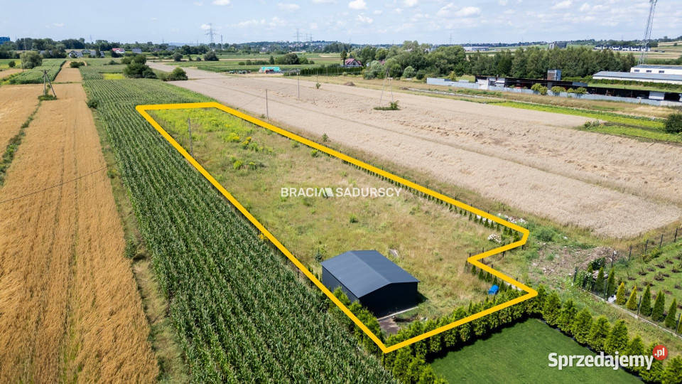 Grunt 917m2 Kraków małopolskie
