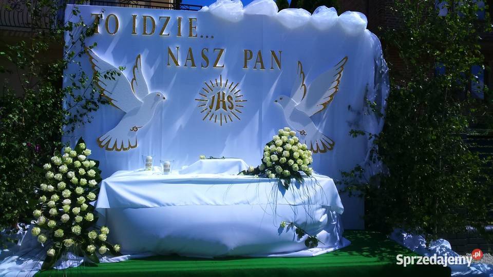 Duże gołebie 3d z hostią dekoracja Pierwsza Dobrzyca sprzedam