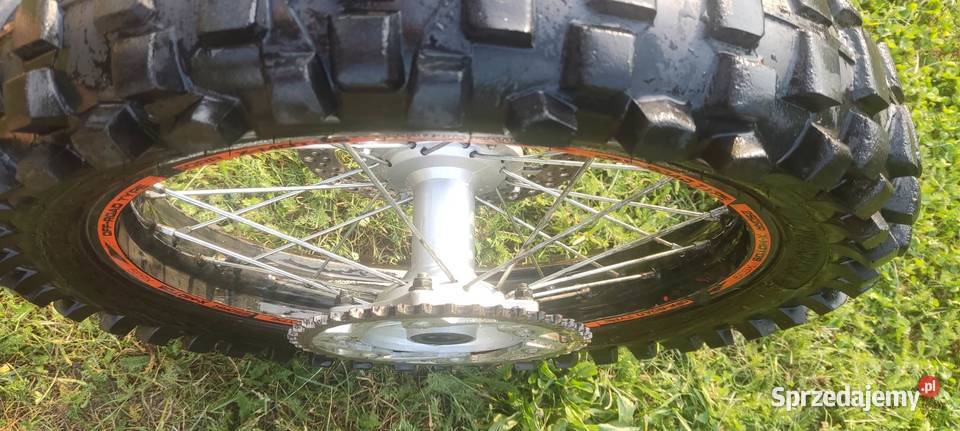 Koła koło cross enduro xmotos xb przód tył 21 18 Opony, koła, felgi wielkopolskie Nowy Tomyśl
