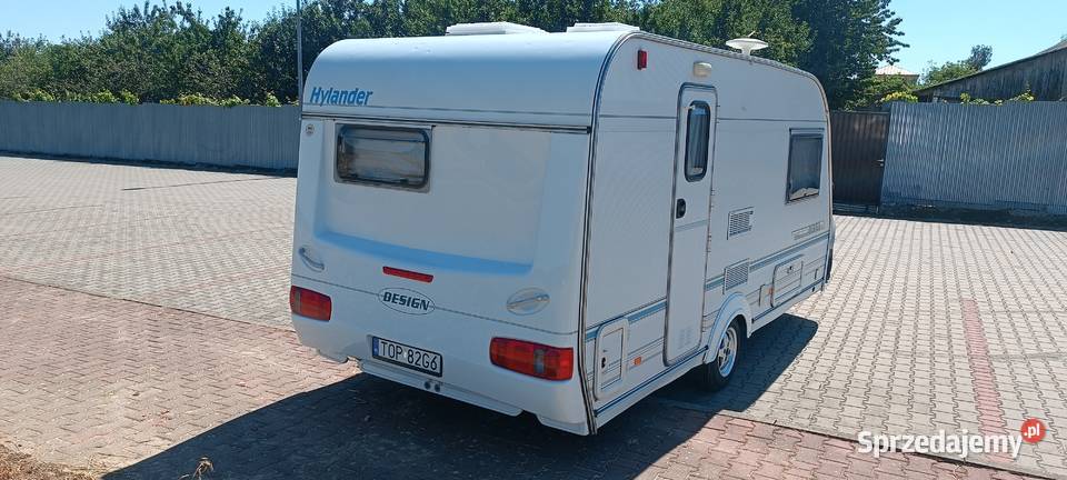 SPRZEDAM PRZYCZEPĘ KEMPINGOWĄ HYLANDER DESIGN świętokrzyskie Opatów