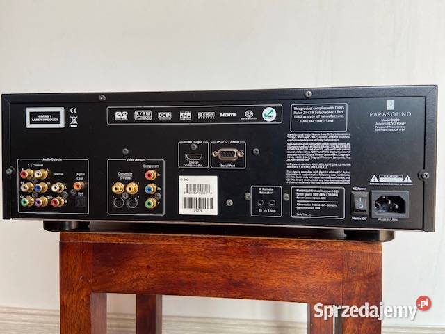 PARASOUND D200 CLASSIC Odtwarzacz wieloformatowy