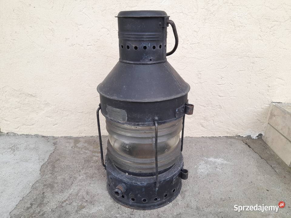 Lampa naftowa okrętowa kotwiczna Goleniów