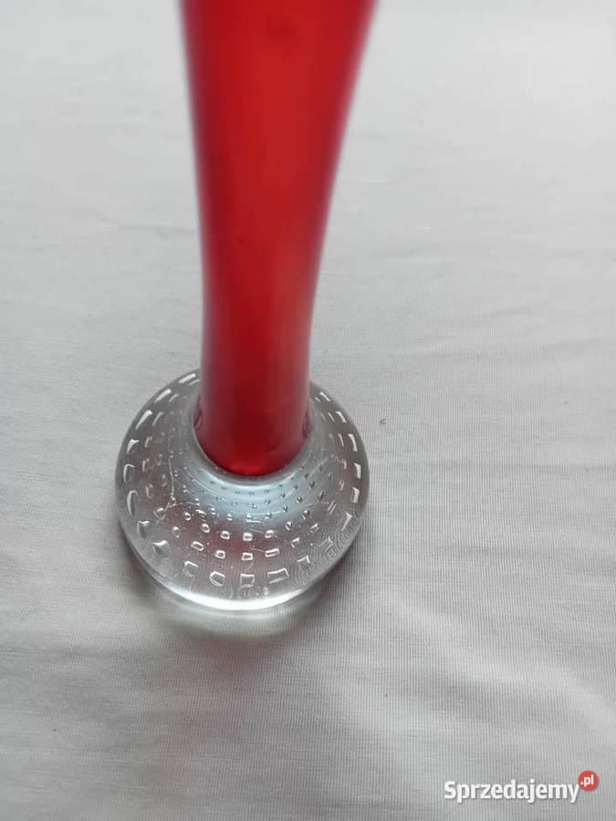 Wazon Vintage na 1 kwiat Aseda Glasbruk Szwecja