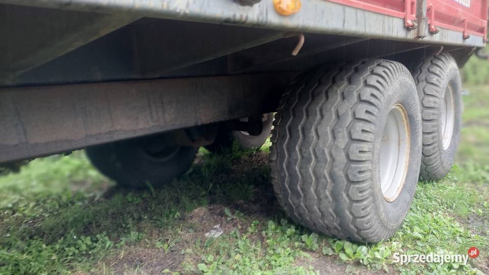 Przyczepa wywrotka tandem 12t nieuszkodzony Łańcut